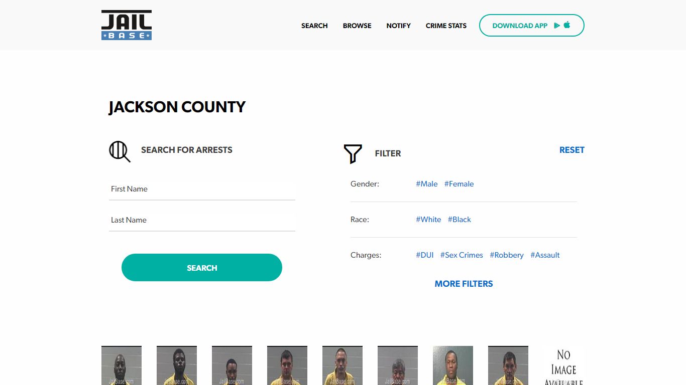 Jackson County Jail Inmate Search and Mugshots | JailBase
